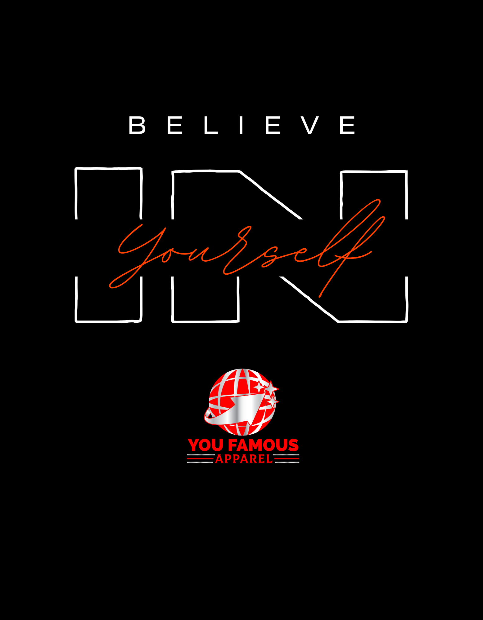 "In Yourself"  Motivational Hoodie